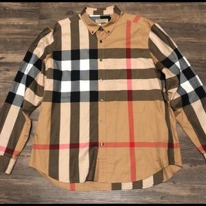 💯Authentic Men’s Burberry Shirt
